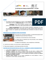 Orientação de Estudo - 9ºano - LP - 2024