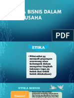 Etika Bisnis Dalam Wirausaha