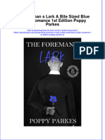 Get The Foreman S Lark A Bite Sized Blue Collar Romance 1st Edition Poppy Parkes PDF Full Chapter