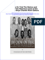 Dơnload Jim Crow On Trial The History and Legacy of The Notorious Case of The Scottsboro Boys Charles River Editors Full Chapter