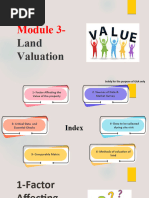 Module 3 - Land Valuation