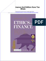 Dơnload Ethics in Finance 2nd Edition Kara Tan Bhala Full Chapter