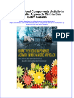 Get Bioactive Food Components Activity in Mechanistic Approach Cinthia Bau Betim Cazarin PDF Full Chapter