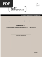 Sujet Teea E2 Juin 2011