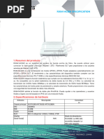 RX8414CDW WIFI 5 Data Sheet - Español