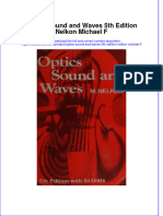 Get Optics Sound and Waves 5th Edition Nelkon Michael F PDF Full Chapter