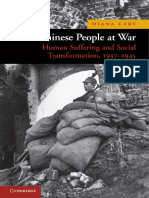 (New Approaches To Asian History) Diana Lary - The Chinese People at War - Human Suffering and Social Transformation, 1937-1945-Cambridge University Press (2010)