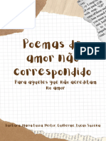 Poemas de Amor Nao Correspondido