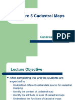 Lecture 5 Cadastral Maps