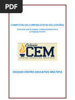 Competencias Comunicativas Del Español (CCE)