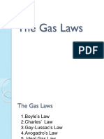 The Gas Laws