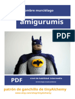 Batman Ficcion Amigurumi (ENG) .En - Es