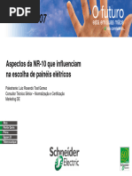 Aspectos Da nr-10 Que Influenciam Na Escolha de Painéis Elétricos