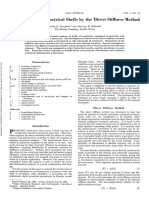 Analysis of Axisymmetrical Shells by The Direct Stiffness Method