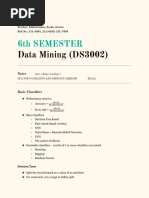 Data Mining NOTES 