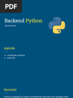 Backend Python - Modulo 03 - Indices