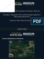 PÓS NAVIGARE - Topografia e Novas Geotecnologias Aplicadas A Infraestrutura Rodoviária - AULA 05