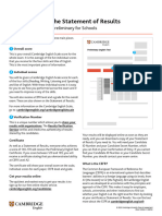 b1 Statement of Results Factsheet