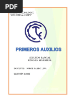 Tema Primeros Auxilios