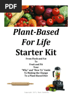 Plant Based Starter Kit With 2 Week Recipes