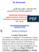 04 - Assurance RC Dénénale (Maroc) - PR BENNOUNA Mohamed Jamal