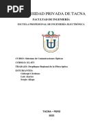 Despliegue Regional de La Fibra Óptica en Tacna Al 2023