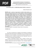 Transformações Na Territorialidade Indígena Parakanã: Erechim-RS, 12 A 14 de Outubro de 2018