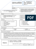 Fiche Dérivabilité Version 2 Complète