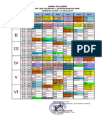 Jadwal Pelajaran Semester Genap