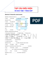 BÀI TẬP CÂU ĐIỀU KIỆN