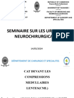 Compressions Medullaires Lentes (CML)