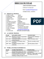 Curriculum Vitae Amos