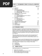 Unit 4 Introduction To Data Mining