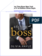 A Ticking Time Boss New York Billionaires 4 1st Edition Olivia Hayle Full Chapter