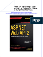 ASP NET Web API 2 Building A REST Service From Start To Finish 2nd Edition Jamie Kurtz Brian Wortman Full Chapter