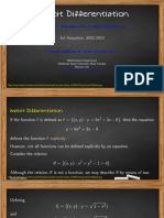 MAT060 13 Implicit Differentiation Bent Usman