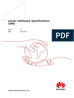 Imaster NCE-IP V100R022C10 Server Hardware Specifications (x86) 03-E