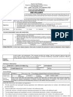 Funda 3 Obe Syllabus (Foundation of Special Needs and Inclusive Education