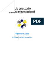 Guia de Estudio Cultura Organizacional.