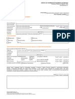 Formulario de Adesao Levantamento de Numerario em Tpas