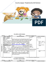 Planificaciones Prekinder de Exploración Del Entorno Natural Priorizaciones