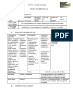 Sesión de Aprendizaje Vectores 5to CT