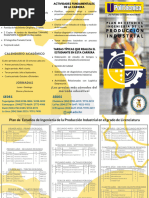 UPH - Plan de Estudios Ingeniería de La Producción Industrial