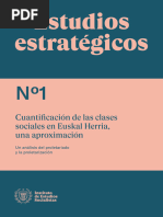 Cuantificación de Las Clases Sociales en Euskal Herria Una Aproximación