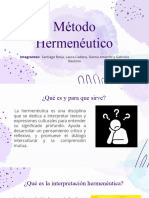 Exposición Método Hermenéutico