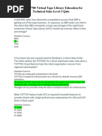 IBM TS7700 Virtual Tape Library Education For Technical Sales Level 3 Quiz