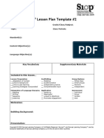 2-SIOP Lesson Plan Template - 2020