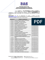 Edital Indeferimentos Inscrições