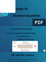 Chapter 18 Electrical Quantities