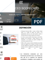 Tema 9 - Balanced Scorecard